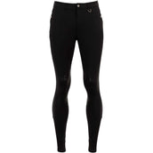 BR Pantalon d'Équitation Maikel Silicone Genouillères Noir