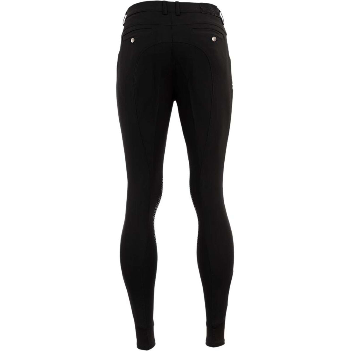 BR Pantalon d'Équitation Maikel Silicone Genouillères Noir