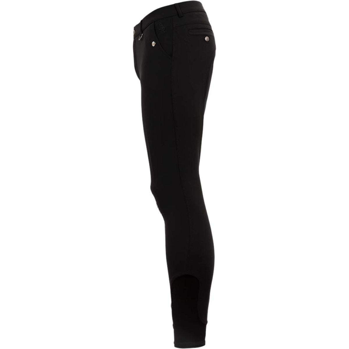 BR Pantalon d'Équitation Maikel Silicone Genouillères Noir