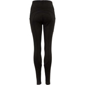 Premiere Pantalon d'Équitation Blackhorn Silicone Fond de Peau Noir