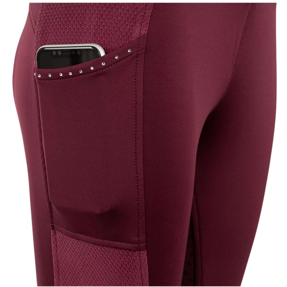 Premiere Pantalon d'Équitation Blackhorn Silicone Fond de Peau Sassatras