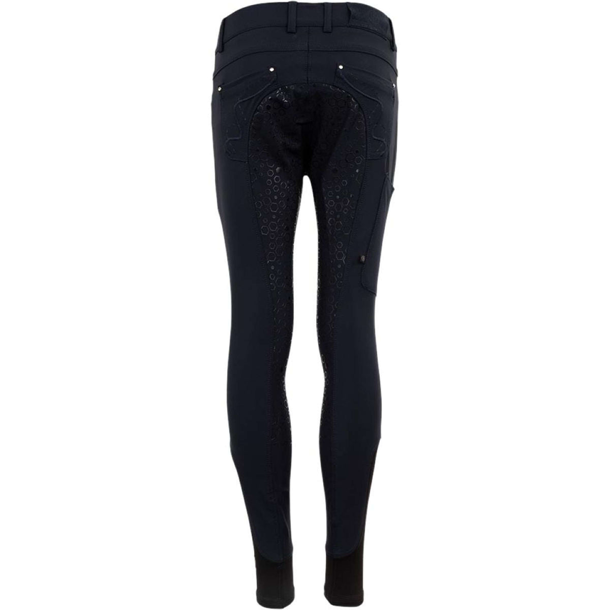 BR Pantalon d'Équitation 4-EH Marissa Silicone Fond de Peau Dark Sapphire