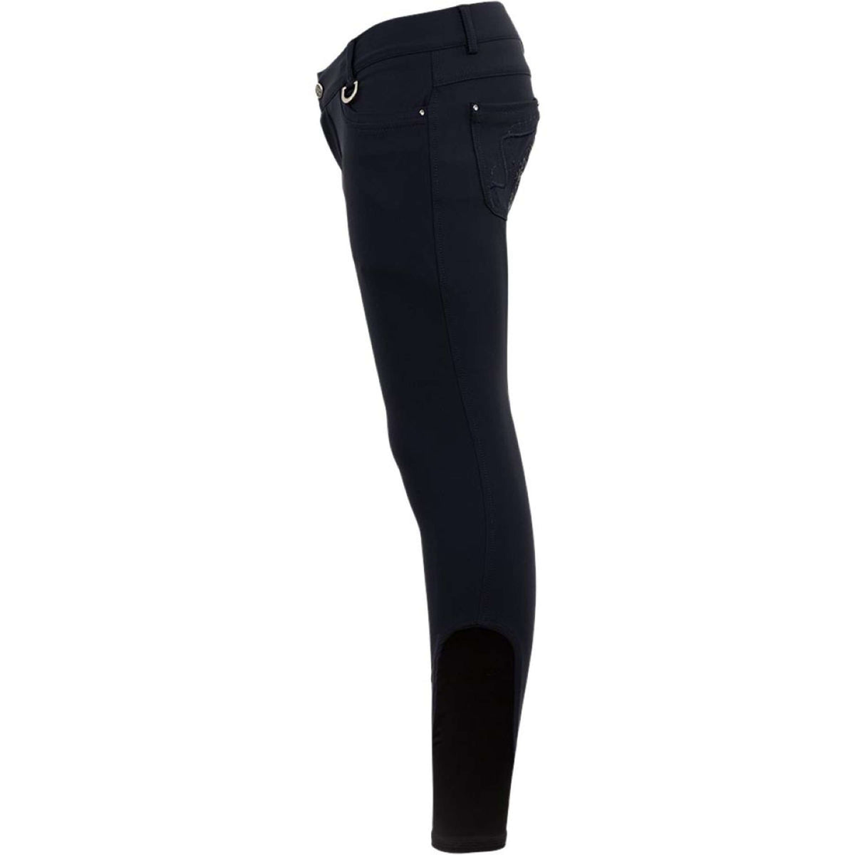 BR Pantalon d'Équitation 4-EH Marissa Silicone Fond de Peau Dark Sapphire