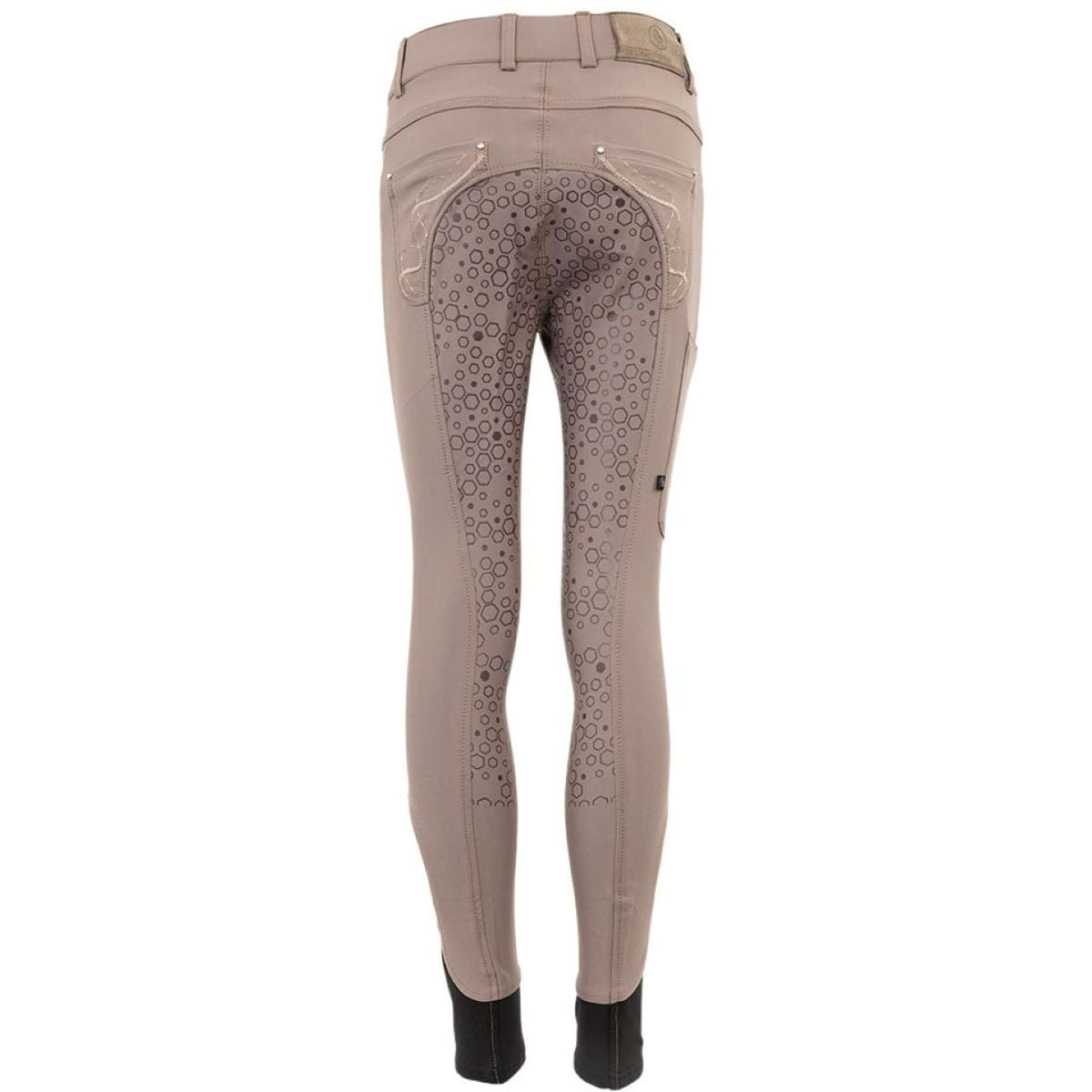 BR Pantalon d'Équitation 4-EH Marissa Silicone Fond de Peau Fer