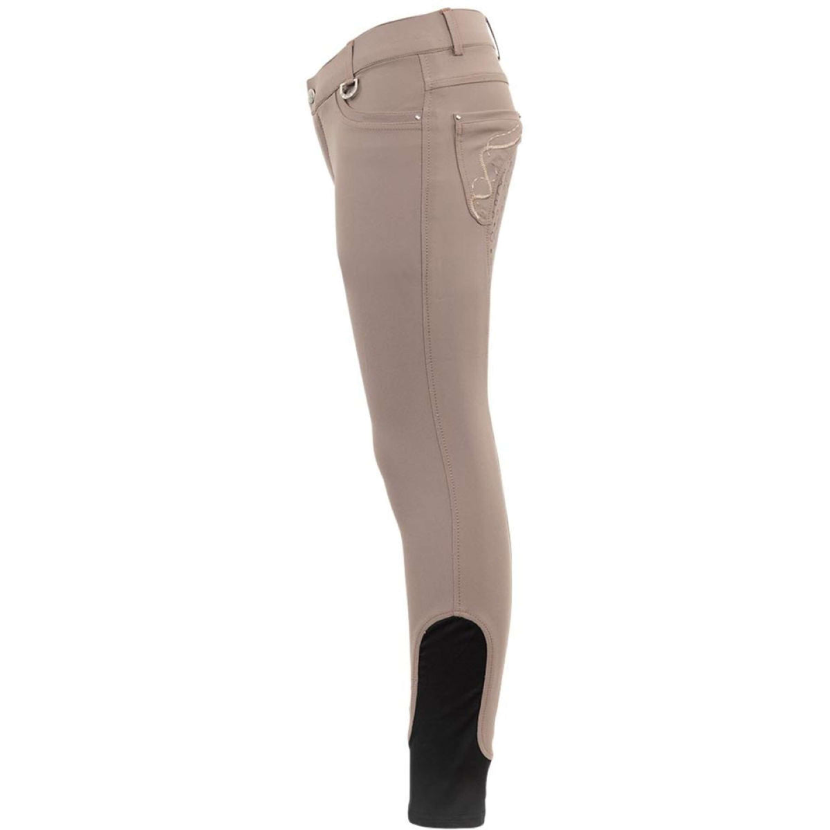 BR Pantalon d'Équitation 4-EH Marissa Silicone Fond de Peau Fer