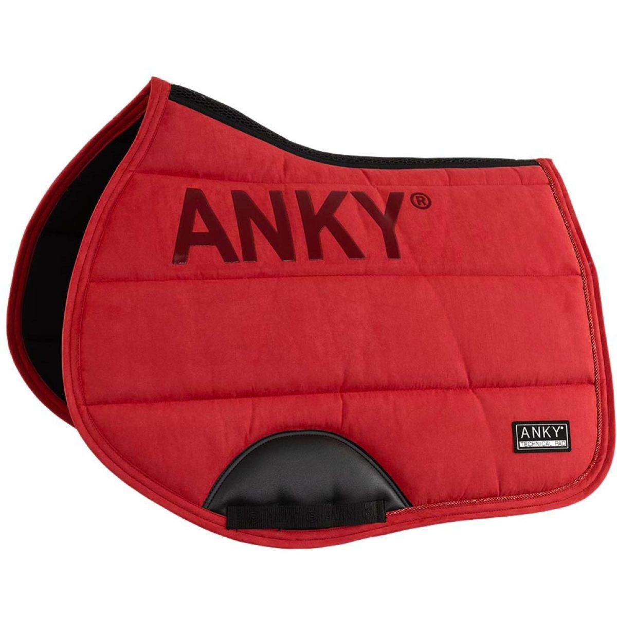 ANKY Tapis de Selle Anatomic Tech de Saut True Red