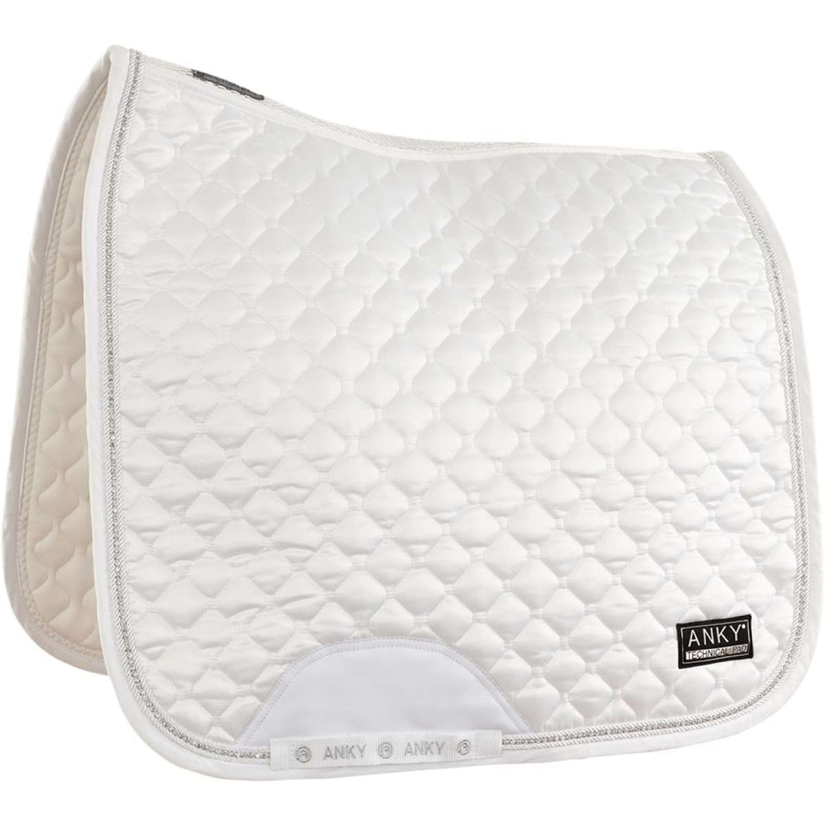 ANKY Tapis de Selle Charm Dressage Blanc