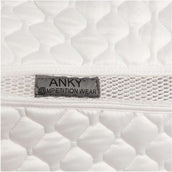 ANKY Tapis de Selle Charm Dressage Blanc