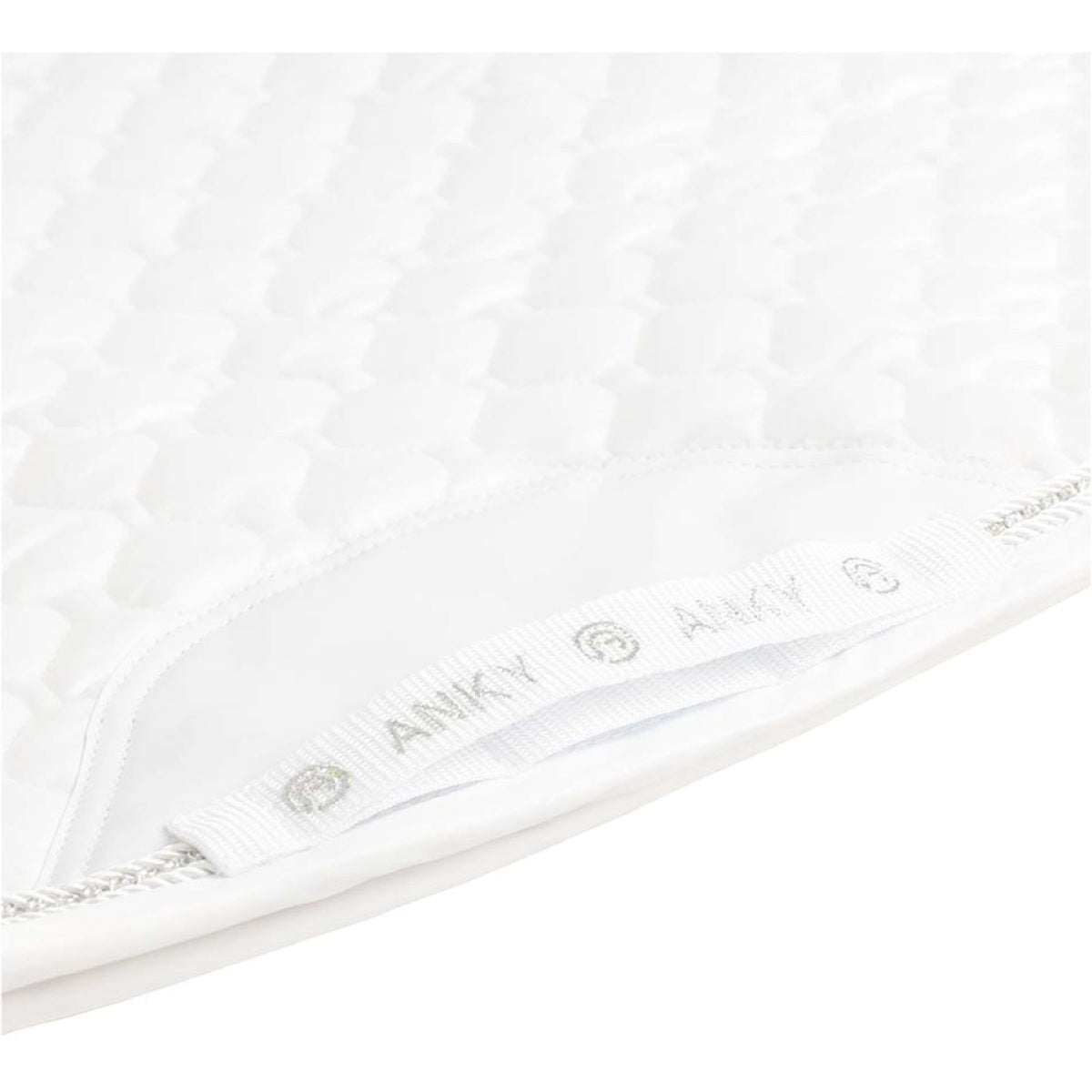 ANKY Tapis de Selle Charm Dressage Blanc