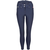 Back on Track Pantalon d'Équitation Julia Knee Grip Bleu