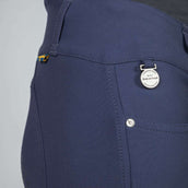 Back on Track Pantalon d'Équitation Julia Knee Grip Bleu