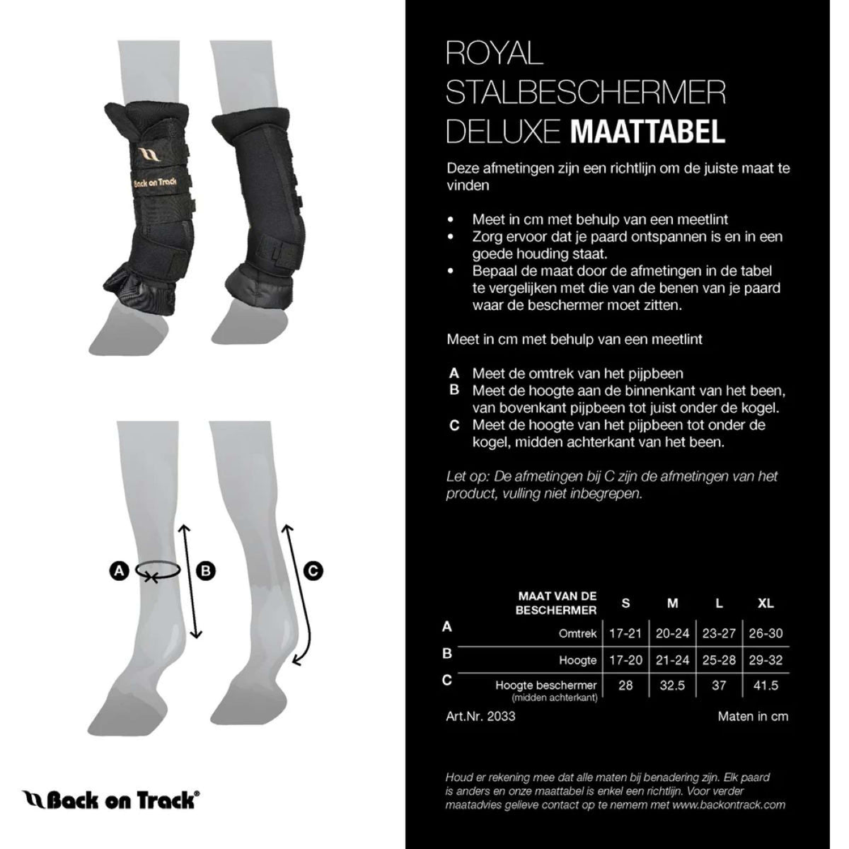 Back on Track Guêtres d'écurie Royal Deluxe Vert