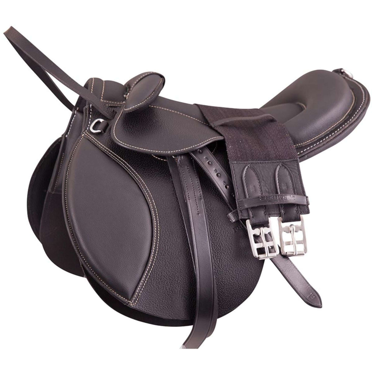 Premiere Selle pour Poney Cuir Noir