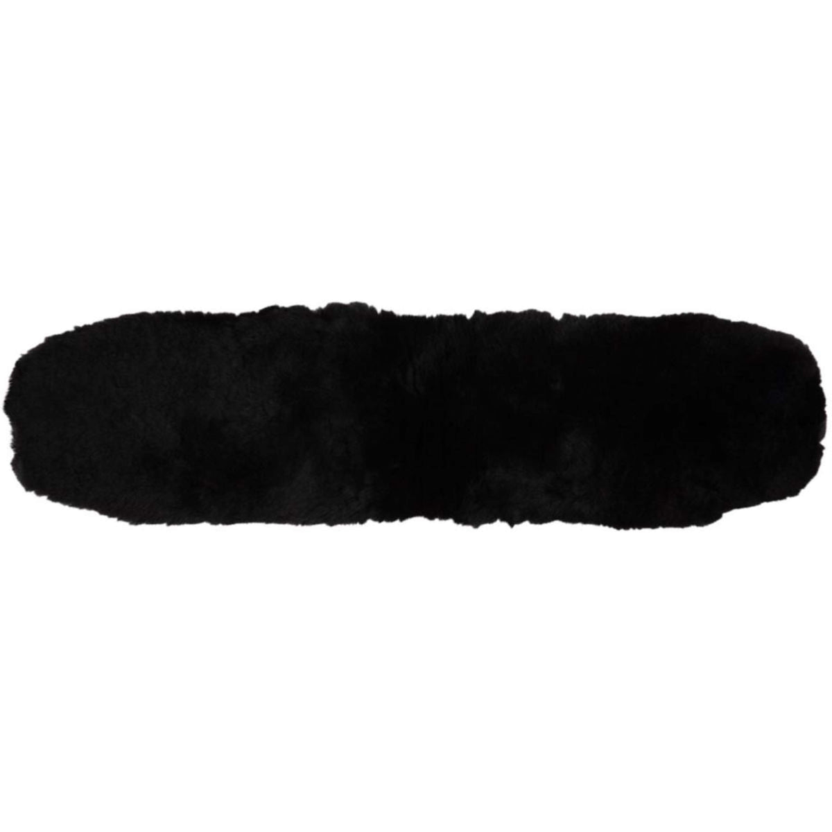 BR Housse de Sangle Sheepskin Velcro Noir/Noir