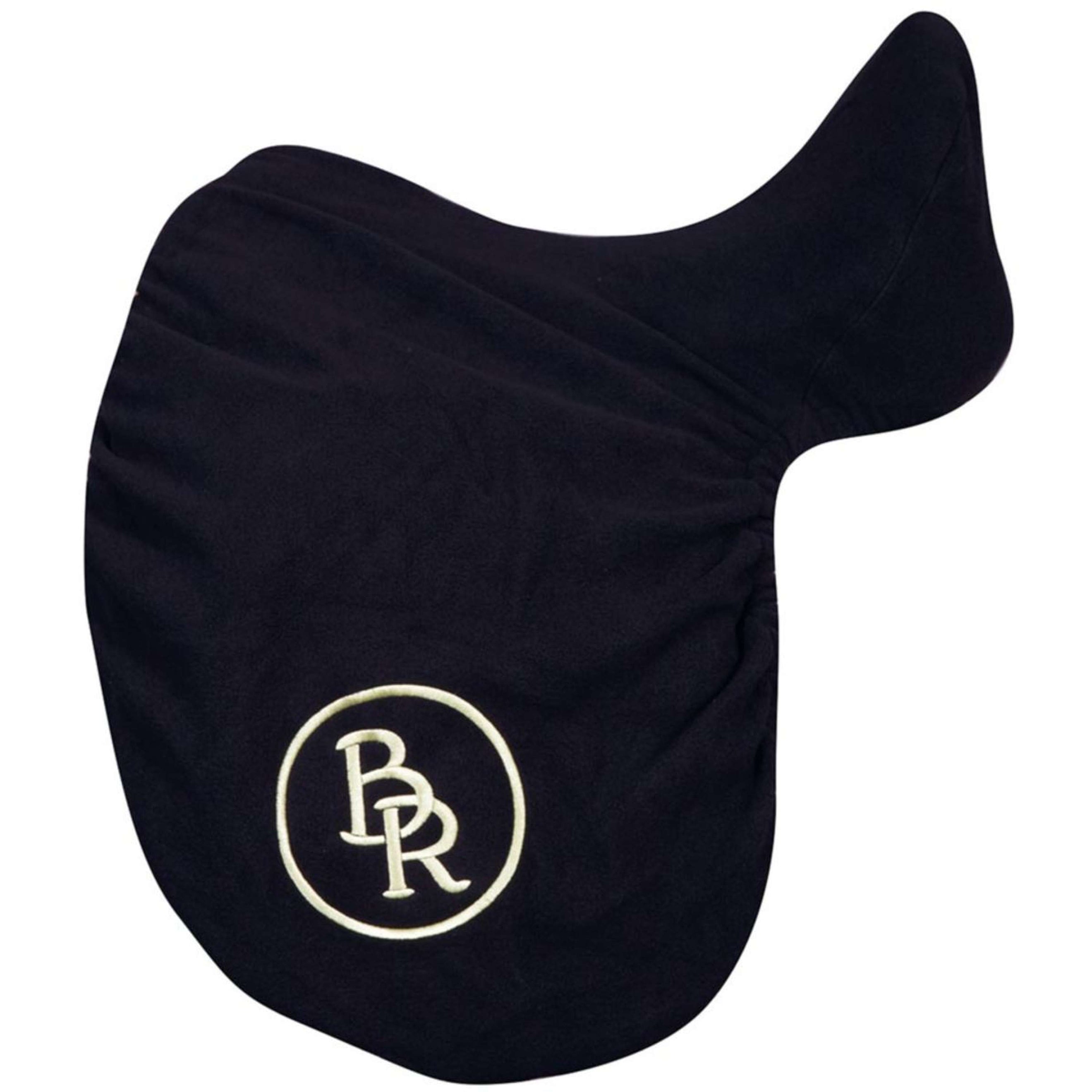 BR Housse de Selle Fleece Dressage Noir BR Housse de Selle Fleece Dressage Noir