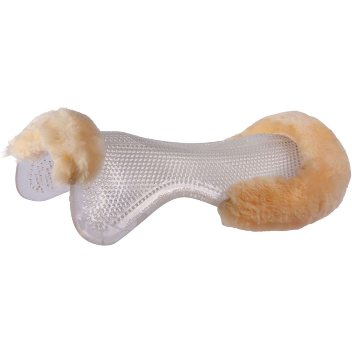 BR Pad en Gel Therapeutic Soft Gel avec Sheepskin Transparent