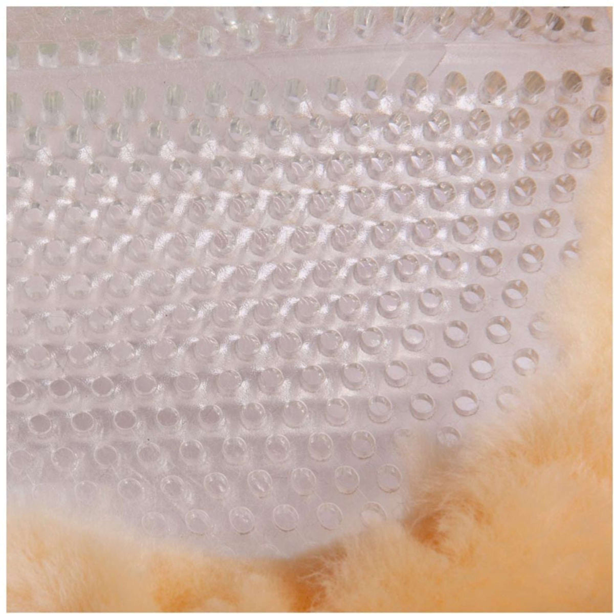 BR Pad en Gel Therapeutic Soft Gel avec Sheepskin Transparent