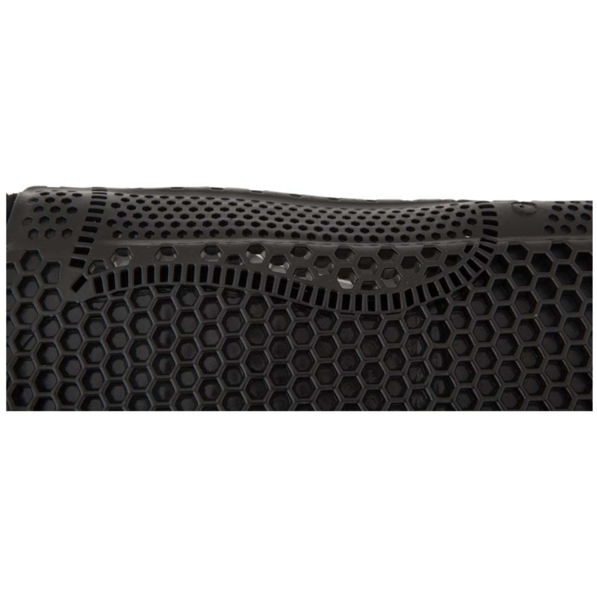 BR Pad en Gel Hexagonal Microfibre Noir/Noir