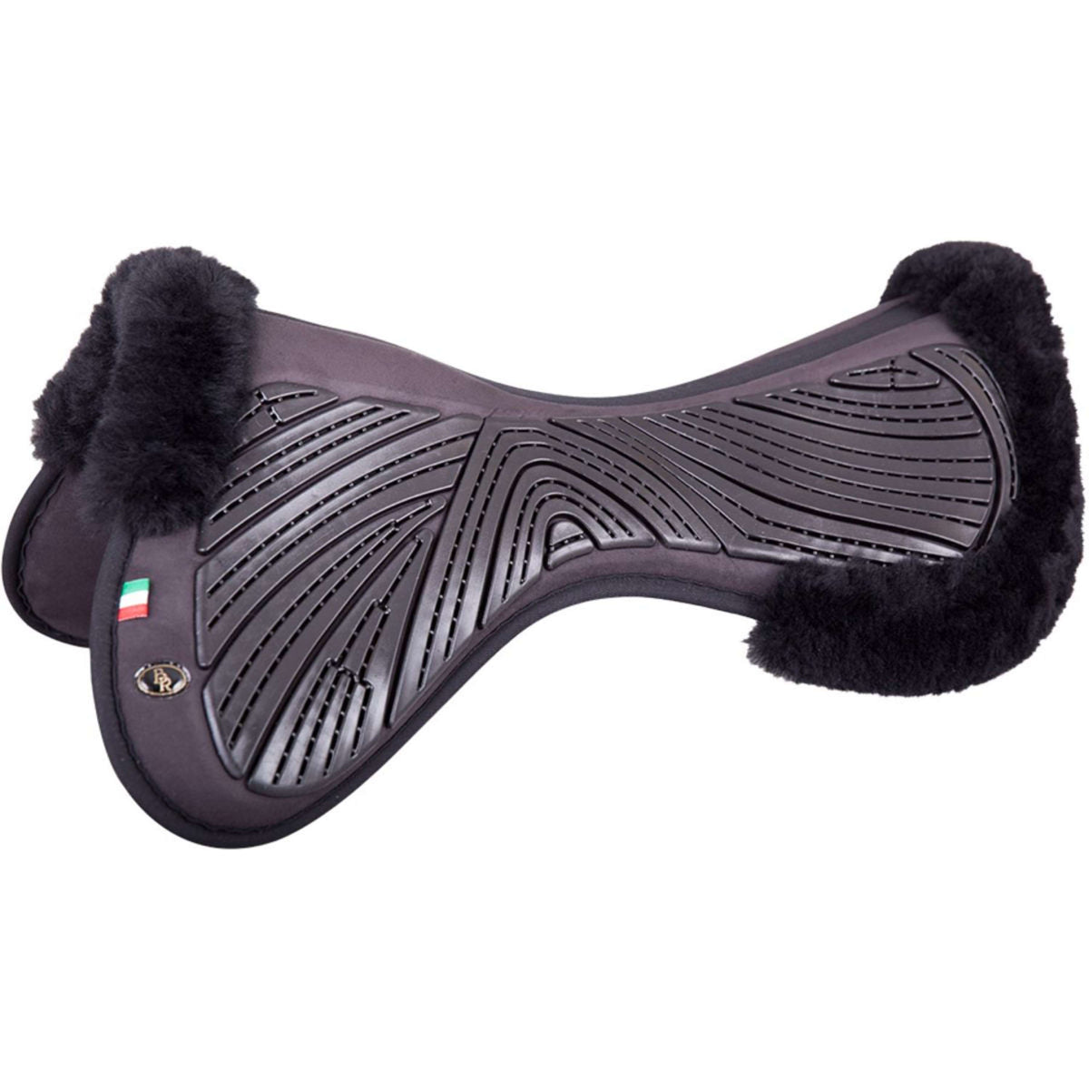 BR Amortisseur Memory Foam & Gel Sheepskin Noir/Noir