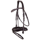 BR Bride Southam Bridon Muserolle Noir/Argent