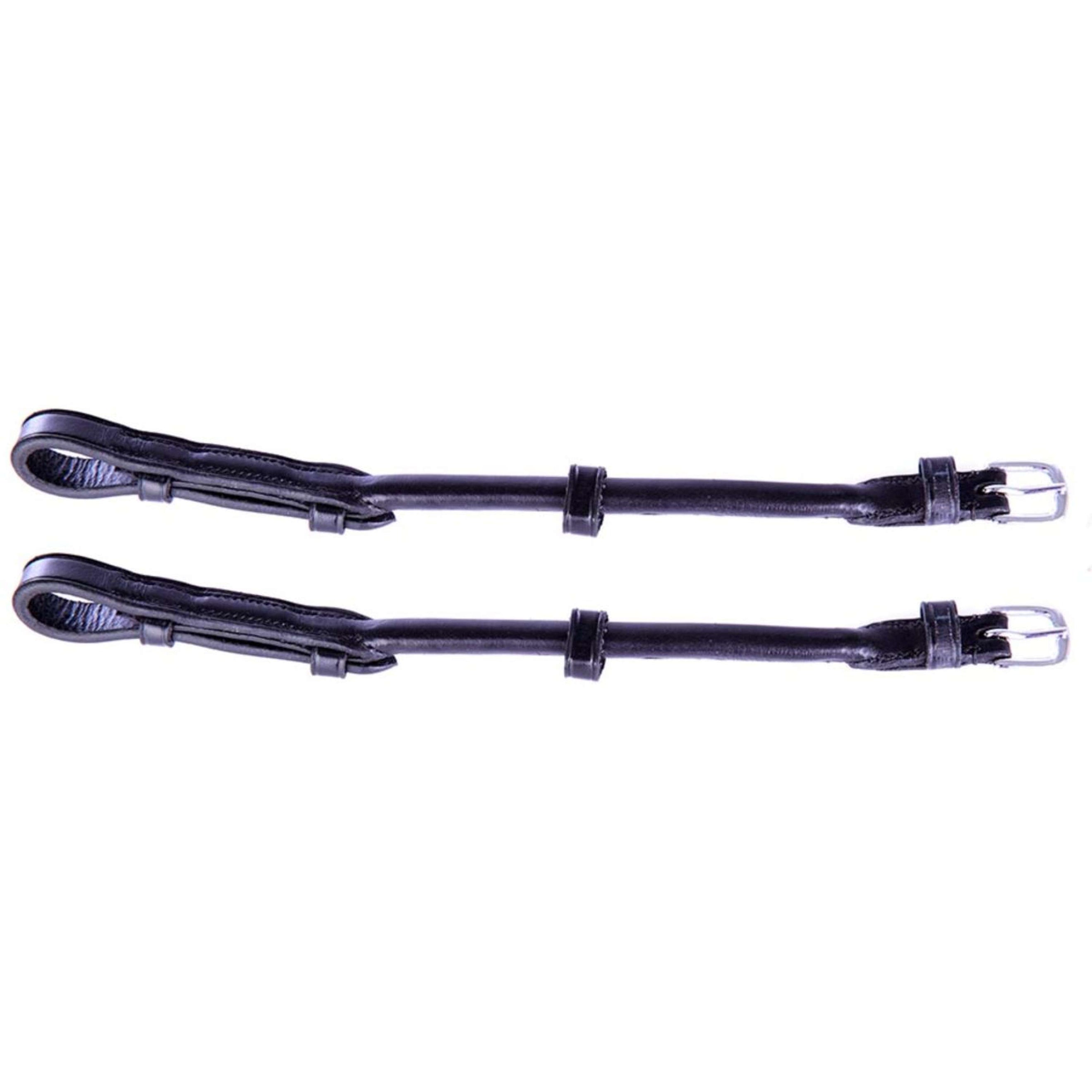 BR Montants Rond Cousu Blind la Paire Noir/Argent BR Montants Rond Cousu Blind la Paire Noir/Argent