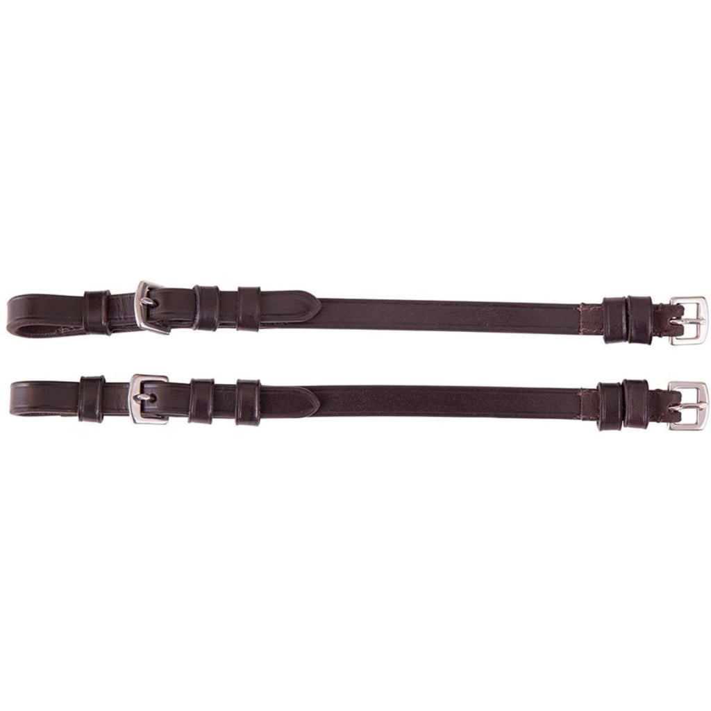 Premiere Montants 13mm Boucle acier inoxydable paire Marron