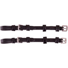 Premiere Montants 10mm Boucle acier inoxydable paire Noir