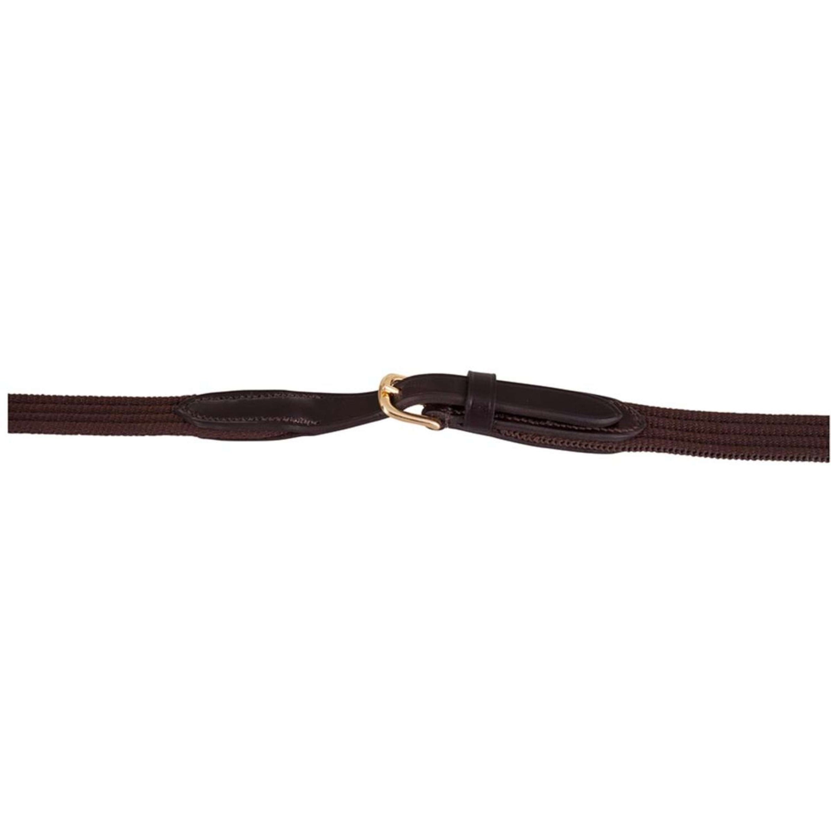 BR Rênes Linge 19mm Blind/Boucle Ronde Marron/or BR Rênes Linge 19mm Blind/Boucle Ronde Marron/or