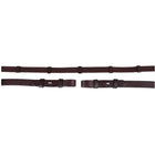 BR Rênes Linge 19mm Blind/Boucle Ronde Marron/Argent