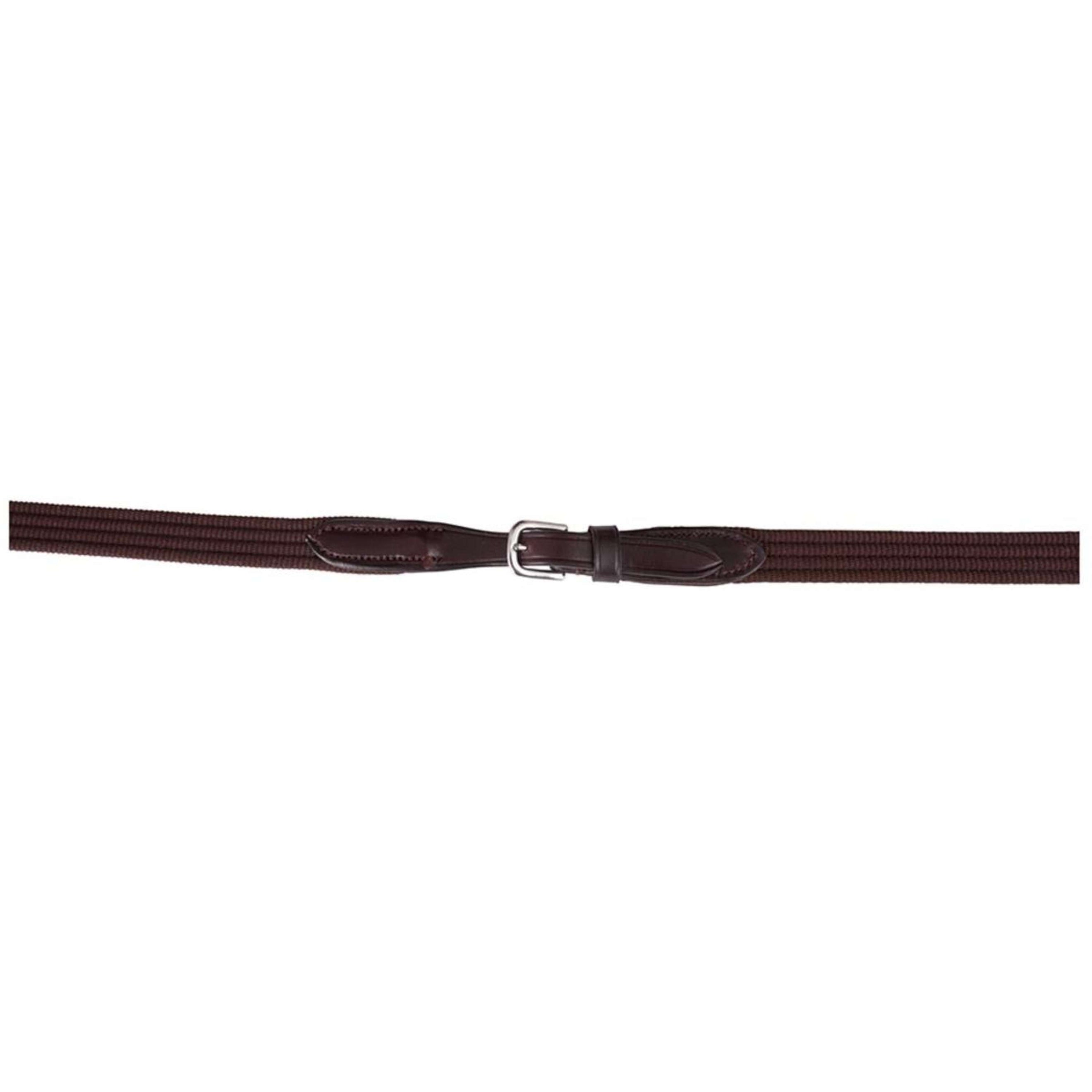 BR Rênes Linge 19mm Blind/Boucle Ronde Marron/Argent BR Rênes Linge 19mm Blind/Boucle Ronde Marron/Argent