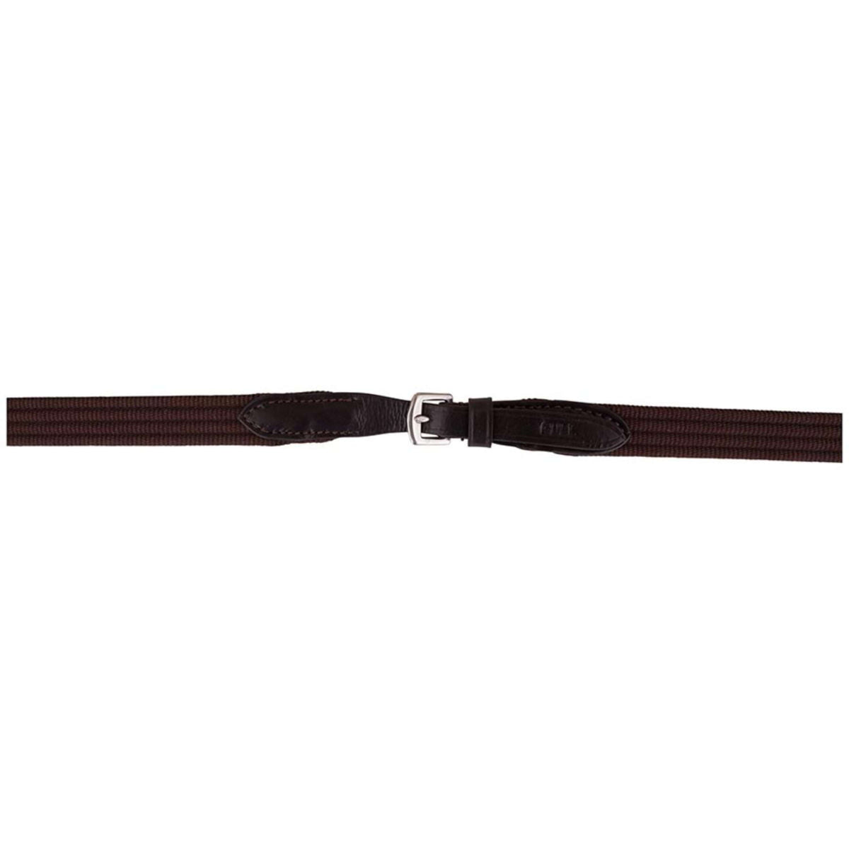 Premiere Rênes Chasse Tissu 19mm Fermeture à Boucle Marron