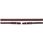 Premiere Rênes Caoutchouc 16mm avec Fermeture Boucle Marron