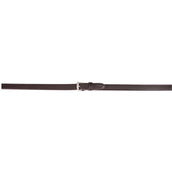 Premiere Rênes Caoutchouc 16mm avec Fermeture Boucle Marron