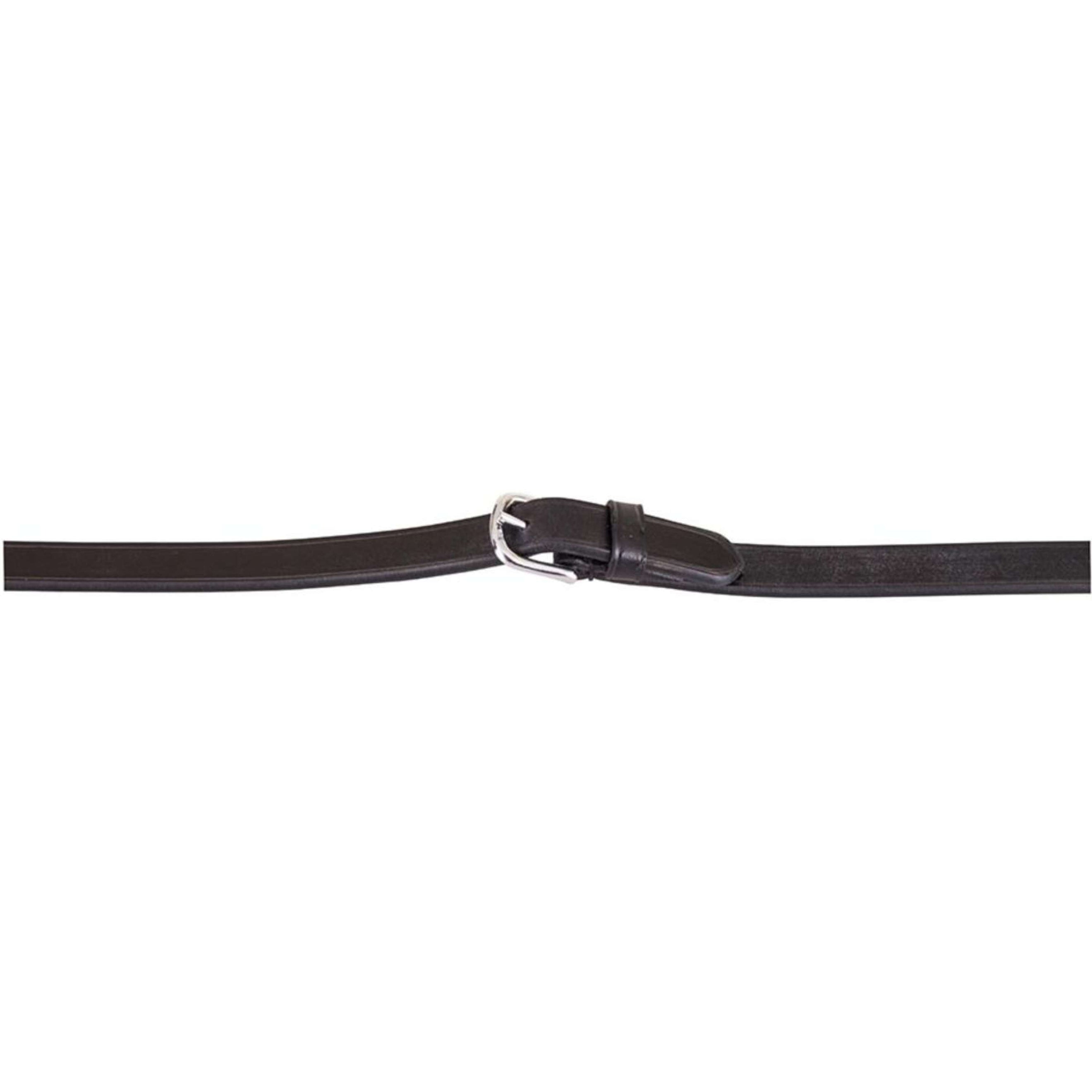 BR Rênes de Dressage Cuir 16mm Blind Noir BR Rênes de Dressage Cuir 16mm Blind Noir