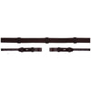 BR Rênes de Dressage Cuir Antidérapant Marron
