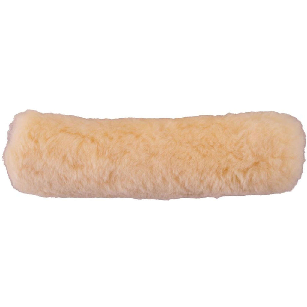 BR Fourreau Muserolle Peau de mouton avec Velcro Nature