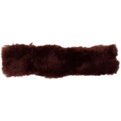 BR Fourreau Muserolle Peau de mouton 28cm Marron