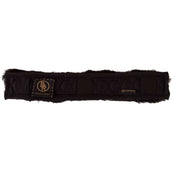 BR Protection Têtière Peau de mouton 32cm Noir/Noir