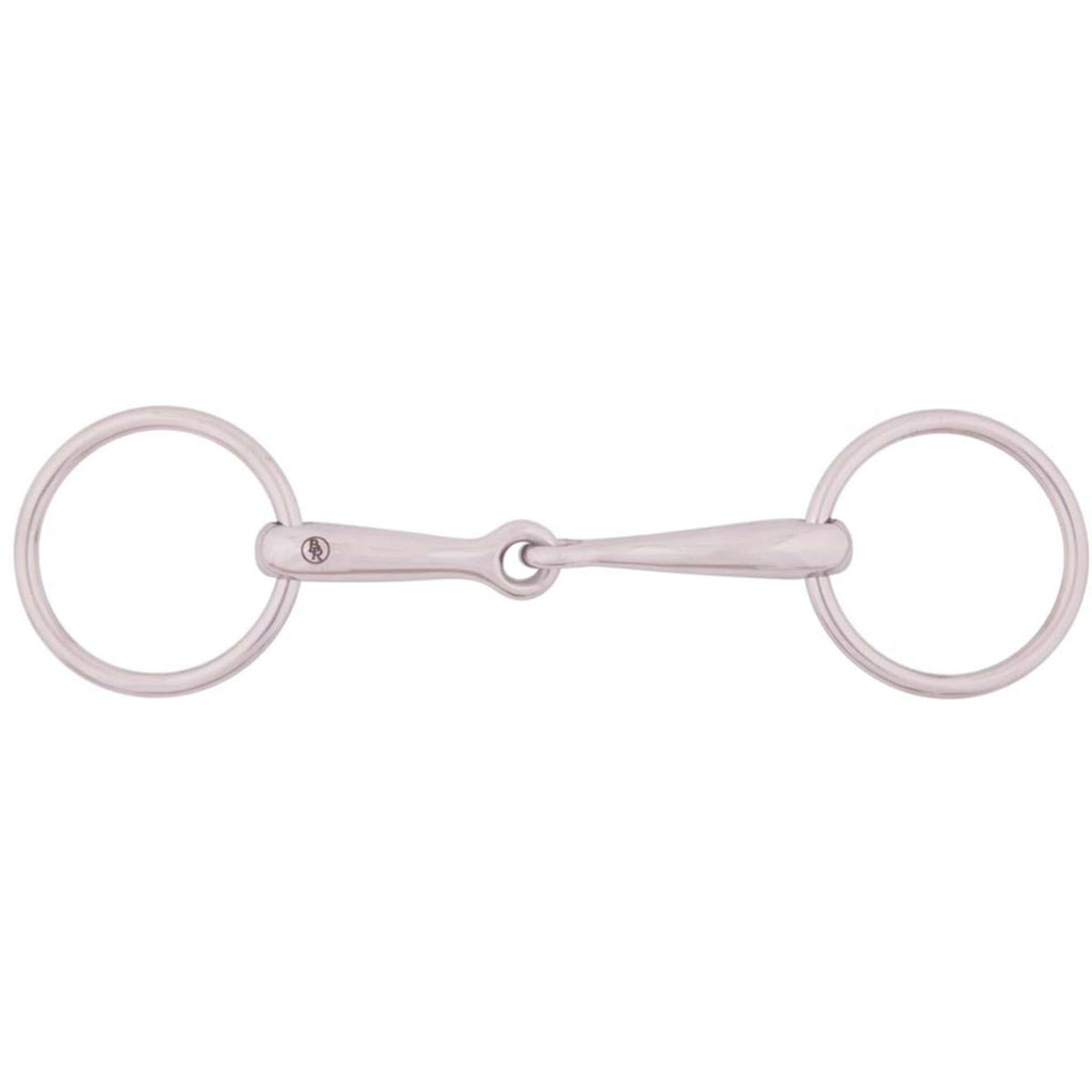 BR Mors de Filet Poney Massif 14mm RVS