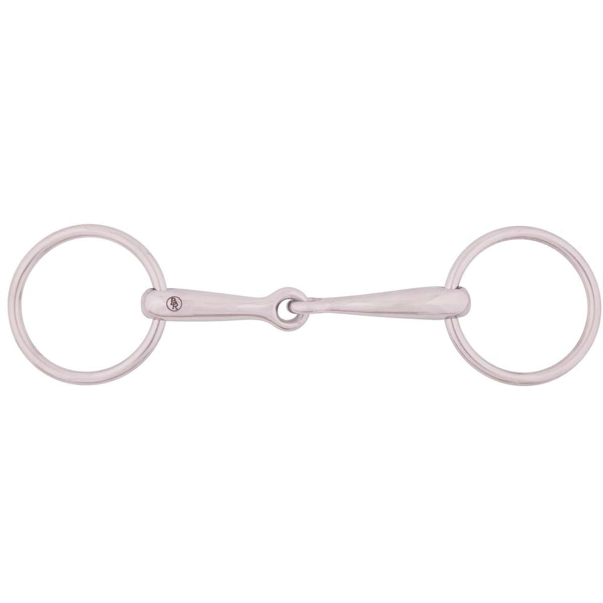 BR Mors de Filet Poney Massif 14mm RVS