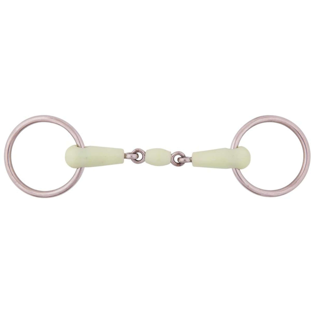 BR Mors de Filet Apple Mouth 18mm Double RVS