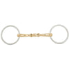 BR Mors de Filet Soft Contact Double Brisure Courbé 16mm