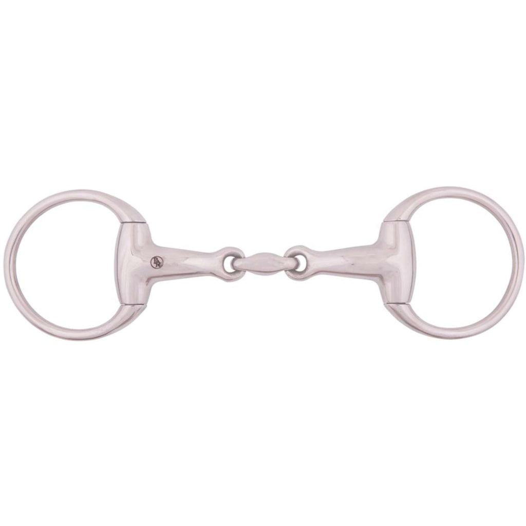 BR Mors à Olive Massif 18mm Grands Anneaux Double Brisure RVS
