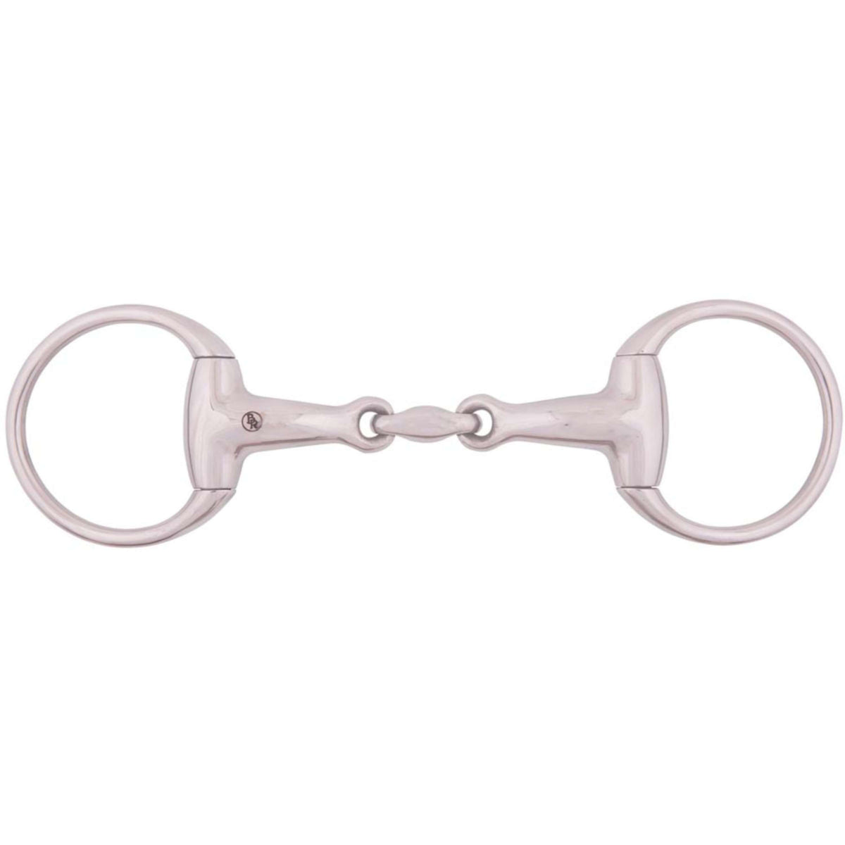 BR Mors à Olive Massif 18mm Grands Anneaux Double Brisure RVS