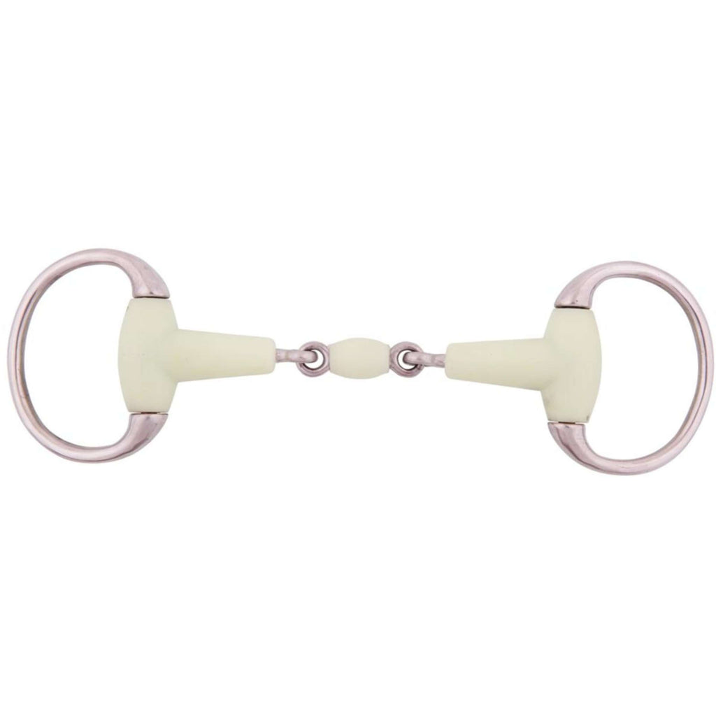 BR Mors à Olive Apple Mouth 18mm Anneaux Double Brisure RVS