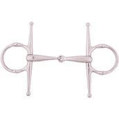 BR Full Cheek Snaffle Solid 18mm RVS