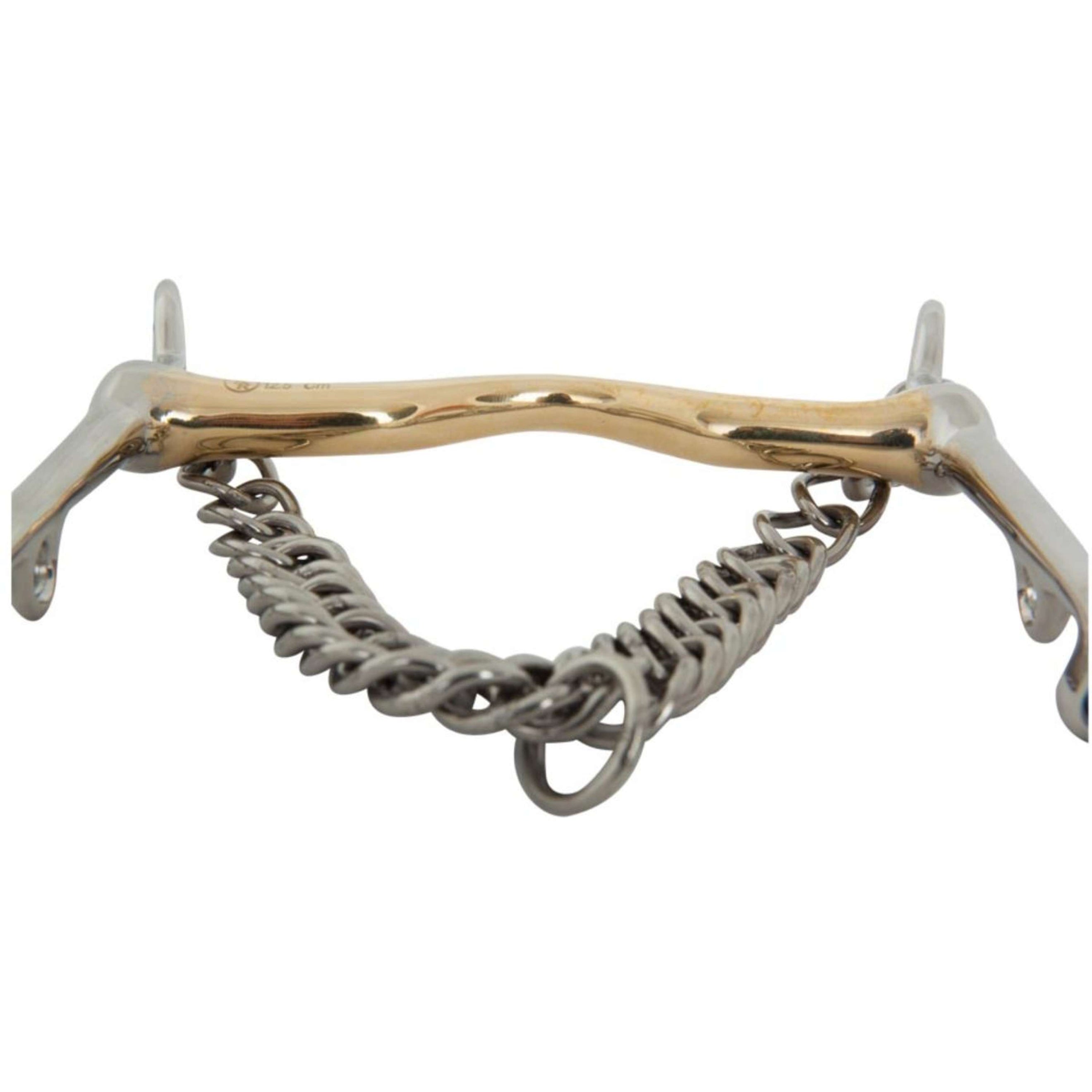 BR Mors de Dressage Soft Contact Cisailles Basses 140mm 14mm BR Mors de Dressage Soft Contact Cisailles Basses 140mm 14mm