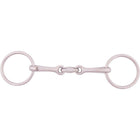 BR Mors de Filet Massif 13mm Double Brisure Acier Inoxydable
