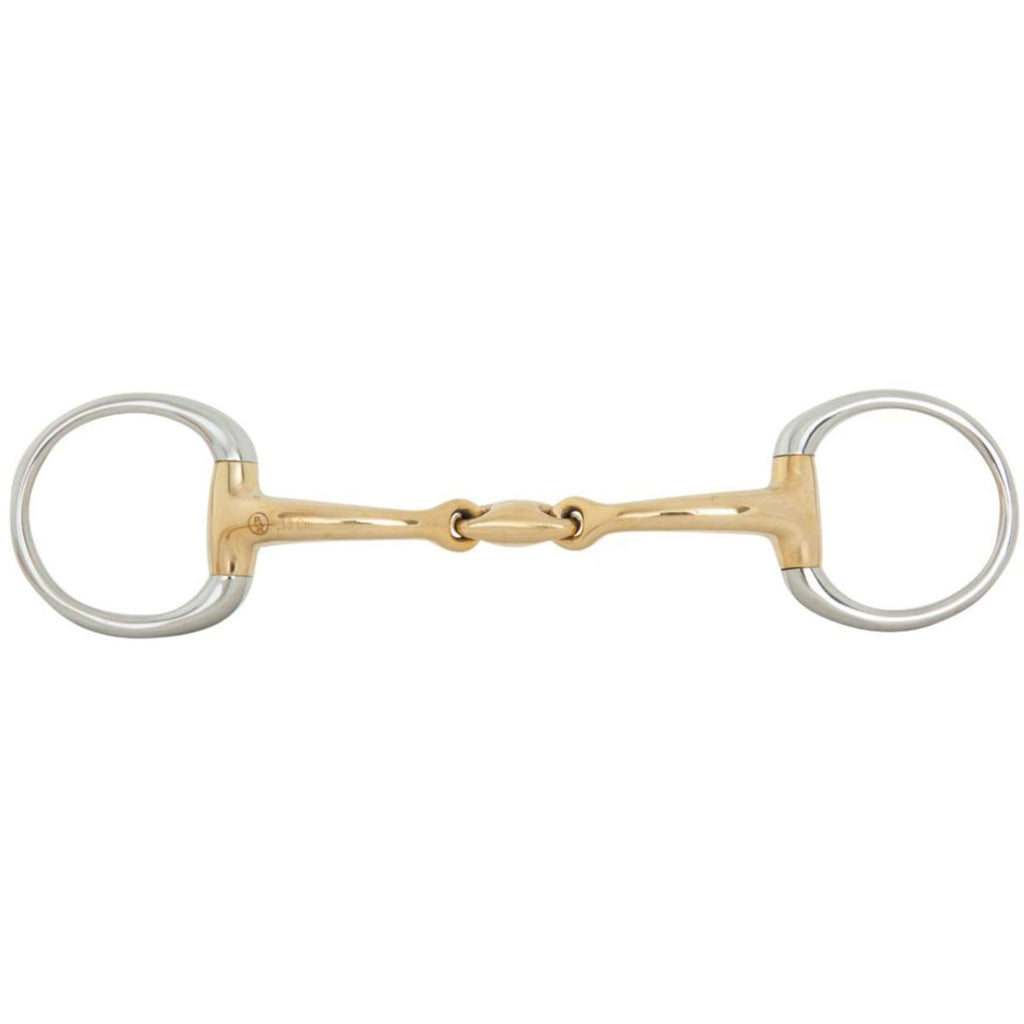 BR Mors de Filet Olive Soft Contact Double Brisure 10mm