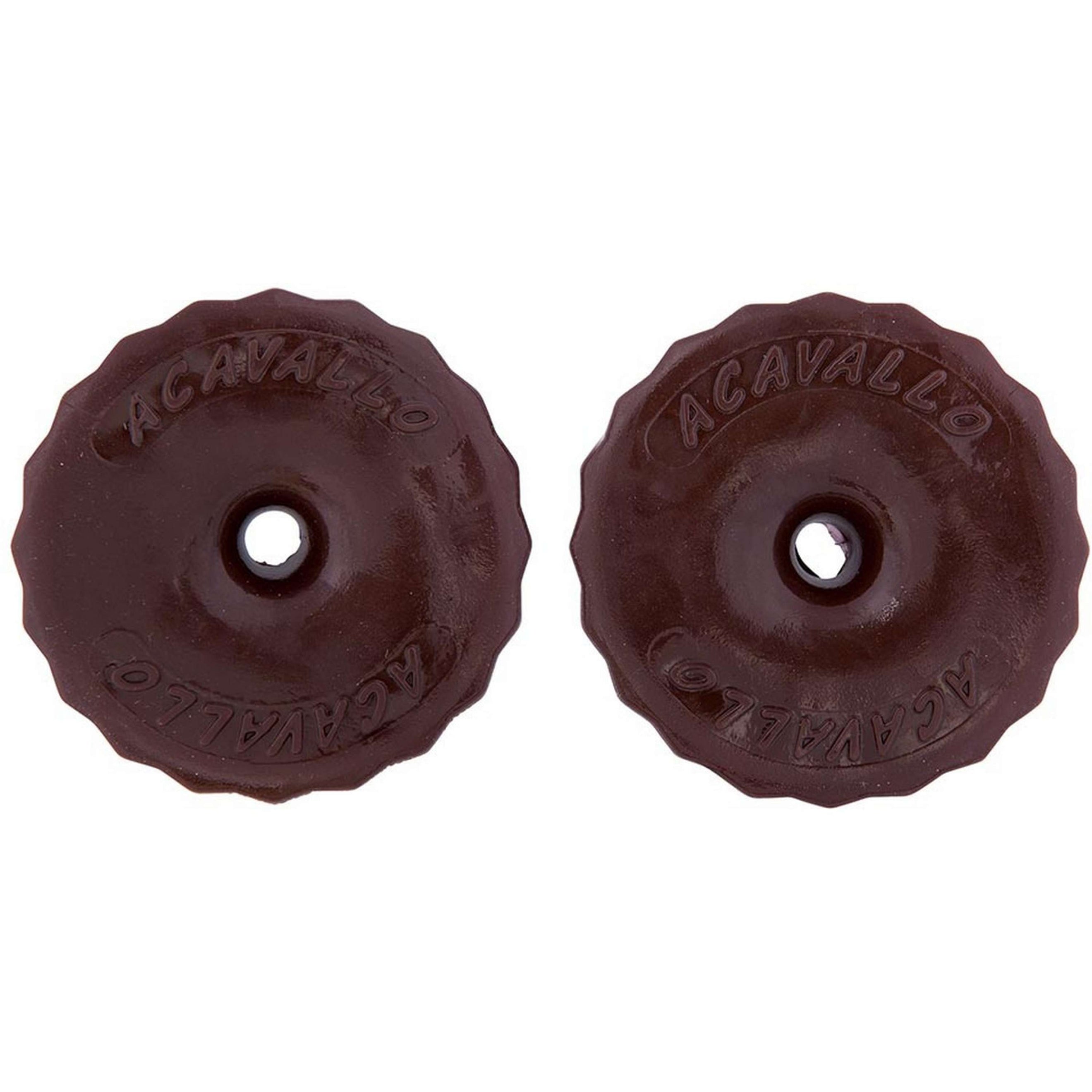 Acavallo Rondelles de Mors Soft Gel Marron Acavallo Rondelles de Mors Soft Gel Marron